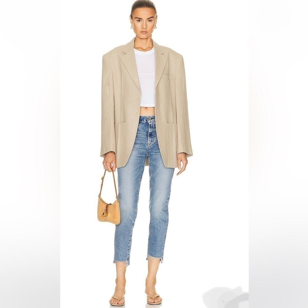 MOUSSY Vintage Blossom Skinny Jeans in Light Blue, Size 27